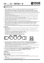 Предварительный просмотр 11 страницы VEAB Heat Tech CV Series Fitting Instructions Manual