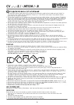 Preview for 15 page of VEAB Heat Tech CV Series Fitting Instructions Manual