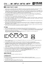 Preview for 50 page of VEAB Heat Tech CV Series Fitting Instructions Manual