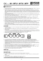 Preview for 51 page of VEAB Heat Tech CV Series Fitting Instructions Manual