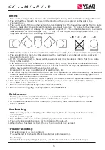 Preview for 5 page of VEAB Heat Tech CV Series Manual