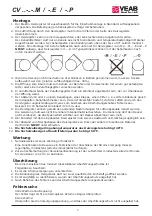 Preview for 7 page of VEAB Heat Tech CV Series Manual