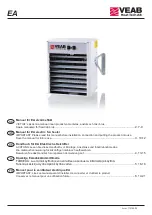 VEAB Heat Tech EA 14 Manual предпросмотр