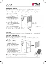 Предварительный просмотр 9 страницы VEAB Heat Tech LAF 31 Manual