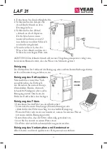 Preview for 31 page of VEAB Heat Tech LAF 31 Manual