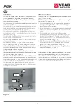 Preview for 8 page of VEAB Heat Tech PGK 1000x500-3-2,0 Fitting Instructions Manual
