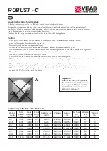 Предварительный просмотр 5 страницы VEAB Heat Tech ROBUST C C15 Installation And User Instructions Manual