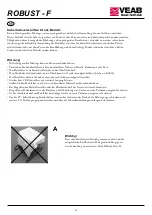 Preview for 14 page of VEAB Heat Tech ROBUST-F Installation And User Instructions Manual