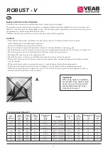 Preview for 5 page of VEAB Heat Tech ROBUST V Series Installation And User Instructions Manual