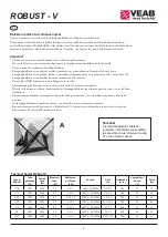 Preview for 8 page of VEAB Heat Tech ROBUST V Series Installation And User Instructions Manual