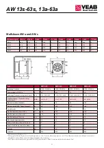 Предварительный просмотр 31 страницы VEAB AW 13s-63s Manual