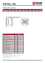 Предварительный просмотр 11 страницы VEAB AW 63s Manual