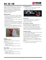 Preview for 13 page of VEAB BX 2E-15E User Instructions