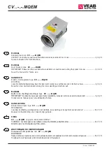 VEAB CV MQEM Series Manual preview