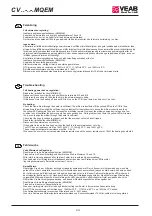 Preview for 24 page of VEAB CV MQEM Series Manual