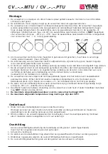 Preview for 11 page of VEAB CV MTU Series Manual