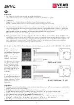 Preview for 6 page of VEAB ENV-L 15 User Instructions