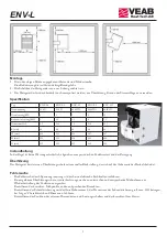 Preview for 7 page of VEAB ENV-L 15 User Instructions