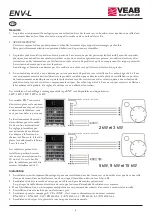 Preview for 8 page of VEAB ENV-L 15 User Instructions