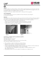 Preview for 2 page of VEAB LAF 100 User Instruction