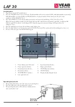 Preview for 10 page of VEAB LAF 30 User Instruction