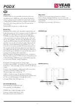 Preview for 2 page of VEAB PGDX Fitting Instructions Manual