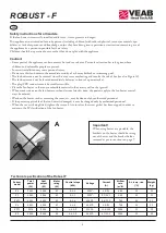 Preview for 5 page of VEAB ROBUST - F Installation And User Instructions Manual