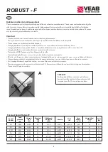 Preview for 8 page of VEAB ROBUST - F Installation And User Instructions Manual