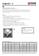 Preview for 11 page of VEAB ROBUST - F Installation And User Instructions Manual