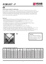 Preview for 14 page of VEAB ROBUST - F Installation And User Instructions Manual