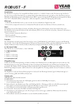 Preview for 15 page of VEAB ROBUST - F Installation And User Instructions Manual