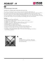 Preview for 2 page of VEAB robust h Installation And User Instructions Manual