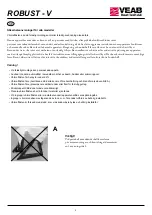 Preview for 2 page of VEAB Robust V Series Installation And User Instructions Manual