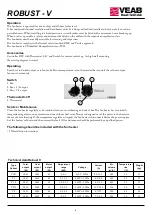 Preview for 6 page of VEAB Robust V Series Installation And User Instructions Manual