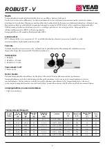 Preview for 9 page of VEAB Robust V Series Installation And User Instructions Manual