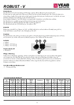 Preview for 15 page of VEAB Robust V Series Installation And User Instructions Manual