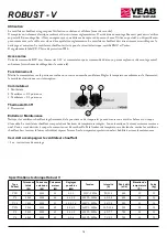 Preview for 18 page of VEAB Robust V Series Installation And User Instructions Manual