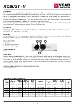 Preview for 21 page of VEAB Robust V Series Installation And User Instructions Manual