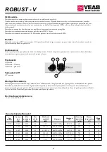 Preview for 24 page of VEAB Robust V Series Installation And User Instructions Manual