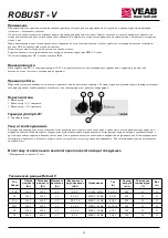 Preview for 27 page of VEAB Robust V Series Installation And User Instructions Manual