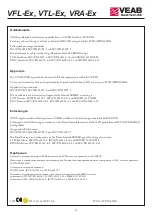 Preview for 7 page of VEAB VFL-E Series Installation,Operation And Maintenance Instruction