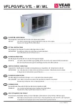 Предварительный просмотр 1 страницы VEAB VFL-M Fitting Instruction