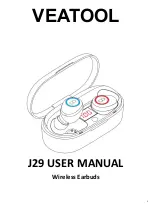 Preview for 1 page of Veatool J29 User Manual