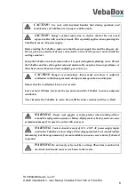 Preview for 6 page of Vebabox TUC1800 User Manual