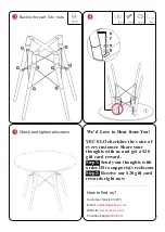 Предварительный просмотр 3 страницы VECELO KHD-BLM-ET02 Assembly Instructions