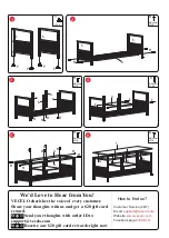 Preview for 2 page of VECELO KHD-DX-TV01 Assembly Instructions