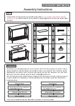 Preview for 1 page of VECELO KHD-JYX-CST07-BRN Assembly Instructions