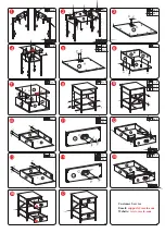 Preview for 2 page of VECELO KHD-JYX-SET01-BRN Assembly Instructions