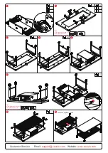 Preview for 2 page of VECELO KHD-XF-COT01-BRN Assembly Instructions