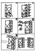 Preview for 2 page of VECELO KHD-XF-CR02-BRN Assembly Instructions